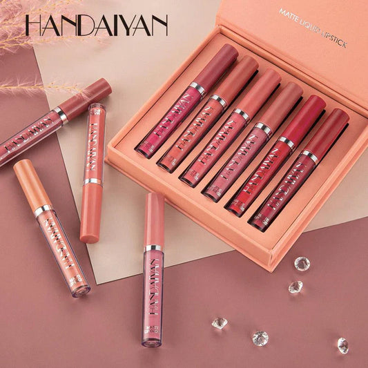 Batom Lip Glow Handaiyan - A prova d'agua com 16h de duração