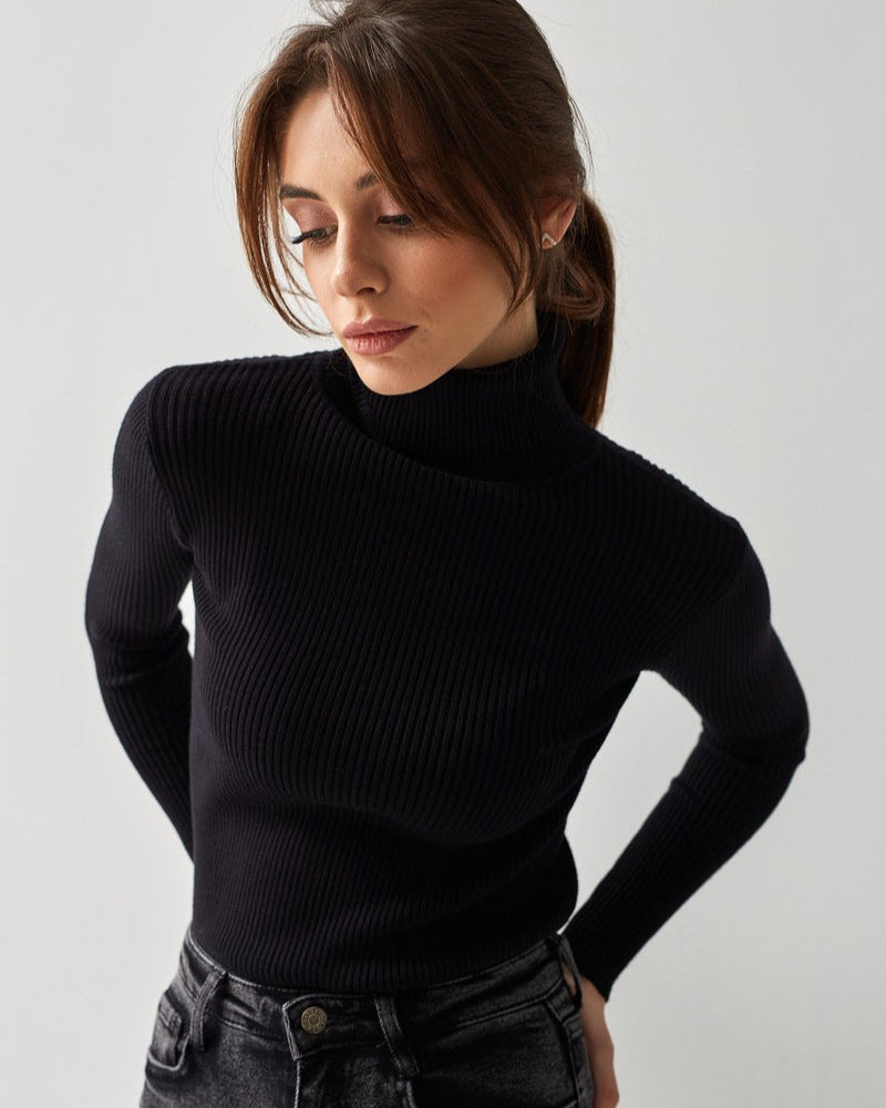 Suéter Feminino Gola Alta - Cozy Puffer