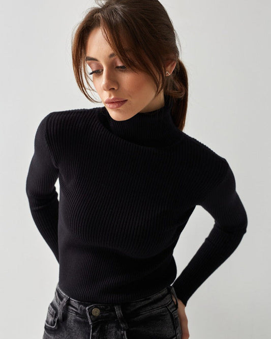 Suéter Feminino Gola Alta - Cozy Puffer