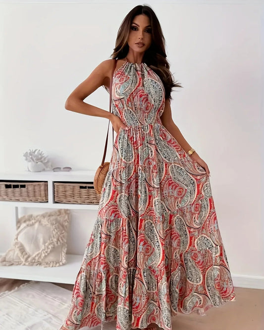 Vestido Feminino Midi Casual - Elise