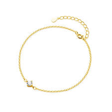 Pulseira Cristal Solitário